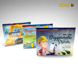 4x Children's Storybooks + 1x Activity Book