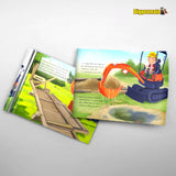 4x Children's Storybooks + 1x Activity Book