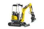 EZ17 Mini Excavator Machine with Buckets with Heli-tilt - Wacker Neuson - MS