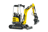 EZ17 Mini Excavator Machine with Buckets with Heli-tilt - Wacker Neuson - MS