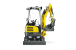 EZ17 Mini Excavator Machine with Buckets with Heli-tilt - Wacker Neuson - MS