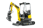 EZ17 Mini Excavator Machine with Buckets with Heli-tilt - Wacker Neuson - MS