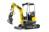 EZ17 Mini Excavator Machine with Buckets with Heli-tilt - Wacker Neuson - MS
