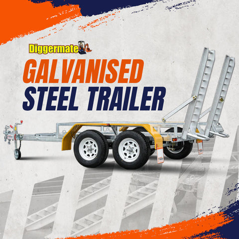 Hi-Spec Steel Trailer - Mechanical Hydraulic Braked- Suits - MS