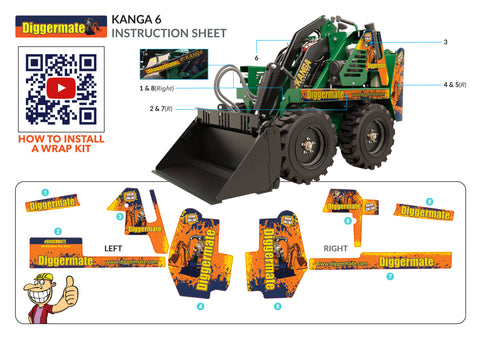 Kanga 6 & 7 Graphics Wrap Kit