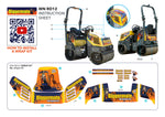 WN RD12 Roller Graphics Wrap Kit