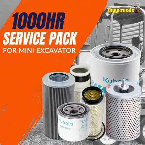1000HR Mini Excavator Service Pack - Diggermate Franchising Pty Ltd