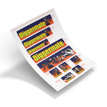 A4 Diggermate Sticker Sheet