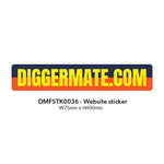 Website Sticker - 75mm x 400mm