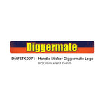 Handle Sticker Diggermate Logo - 50mm x 335mm