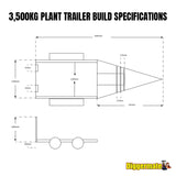 Mini Excavator Plant Trailer - Diggermate Franchising Pty Ltd