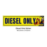 Diesel Only Sticker - Diggermate Franchising Pty Ltd
