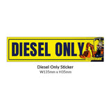 Diesel Only Sticker - Diggermate Franchising Pty Ltd