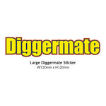 Large Diggermate Sticker - Diggermate Franchising Pty Ltd