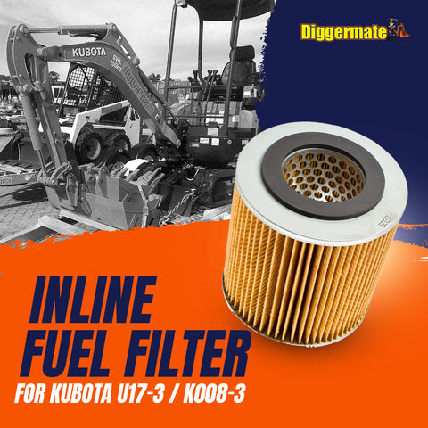 Plastic Inline Fuel Filter U17-3 / K008-3