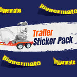 Trailer Sticker Pack - Diggermate Franchising Pty Ltd
