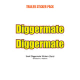Trailer Sticker Pack - Diggermate Franchising Pty Ltd